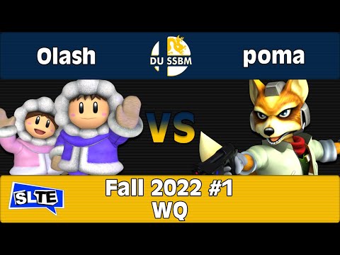 Drexel Melee Fall 2022 #1: Olash (Icies) Vs. poma (Fox) - WQ