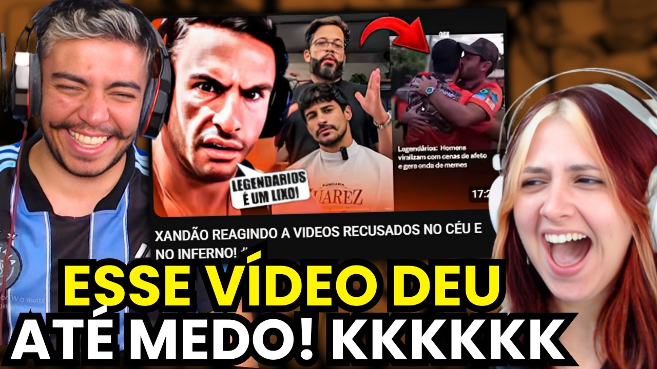 XANDÃO REAGINDO A VIDEOS RECUSADOS NO CÉU E NO INFERNO! #6 | react