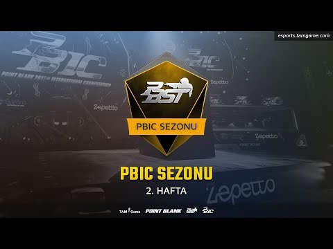 PBST 2018 PBIC Sezonu - 2. Hafta Maçları - Point Blank