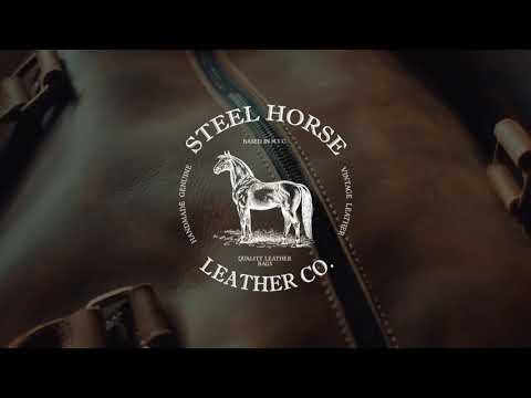 Handmade Full Grain Leather Weekender Bag - The Dagny Weekender Product Video