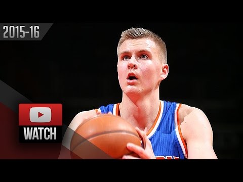 Kristaps Porzingis Full Highlights at Wizards (2016.03.19) - 20 Pts, 7 Reb
