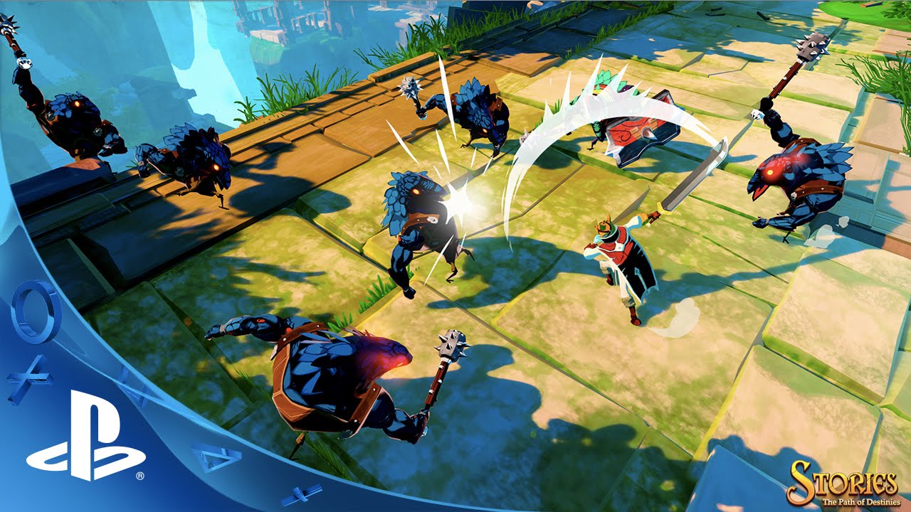 Stories: The Path of Destinies Tem Tesouros e Espadas Incríveis