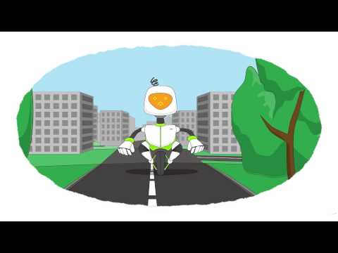 Zeichentrick-Malbuch  - Die Roboter