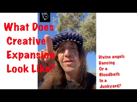 How is Creativity Like A Bloodbath In A Junkyard?