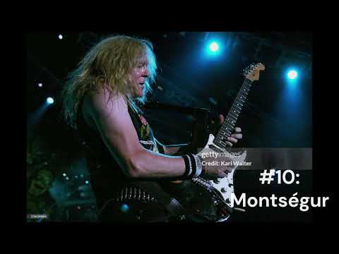 Top 10 Janick Gers guitar solos (Iron Maiden)