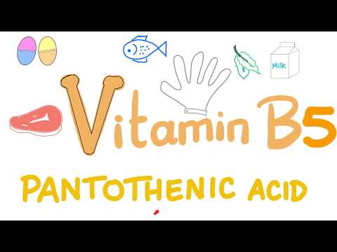 Vitamin B5 (Pantothenic Acid) ????????????