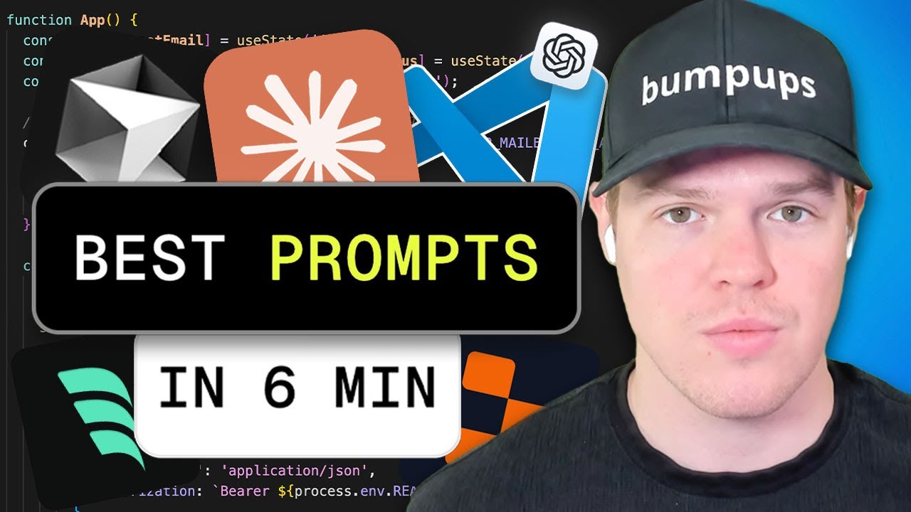 Top 3 AI Coding Prompts For Beginners (cursor, windsurf, bolt, replit, v0, vs code, chatgpt)