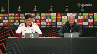 PORTO-ROMA Ranieri e Svilar Conferenza pre gara 12 febbraio 2025