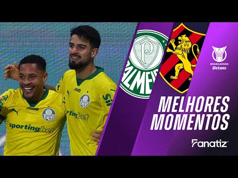 Palmeiras 3x0 Sport Recife | Highlights | #Brasileirão2025