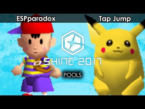 Shine 2017: ESPparadox (Ness) V Tap Jump (Pikachu) - Smash 64 | Pools