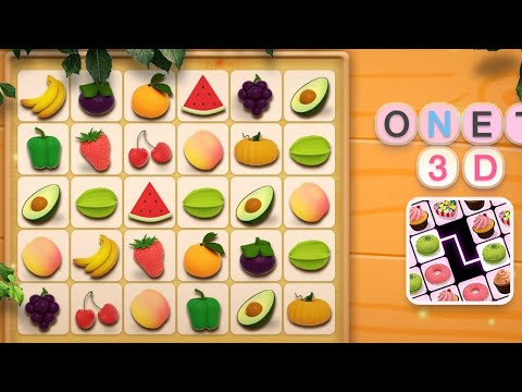 Onet 3D All Things Matching Puzzle Game - YouTube