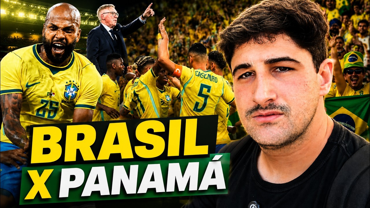 SELEÇÃO BRASILEIRA VENCEU E CONVENCEU? (Vlog de Brasil x Panamá)