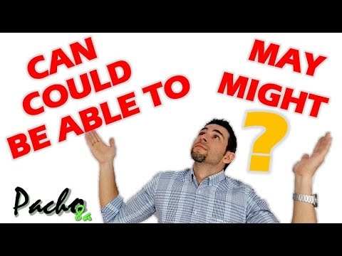 🔴 MAY, MIGHT, CAN, COULD and BE ABLE TO in English – Learn to use them easily and without confusion