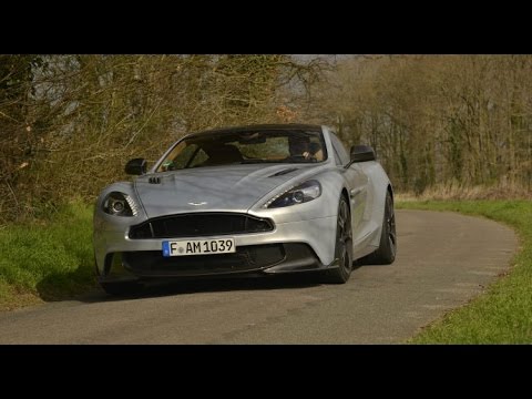 2017 Aston Martin Vanquish S [ESSAI] : symphonie en V12 majeur (acceleration & sound)