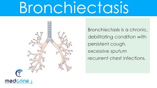 Bronchiectasis : Etiology, pathophysiology, clinical features, diagnosis and treatment