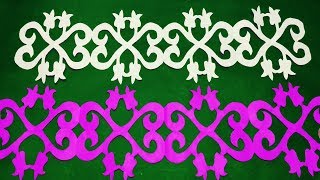 Paper Cutting Border For DecorationsHow To Make Easy Design EasyCraft Paper Cutting Border For DecorationsHow To Make Easy Design EasyCraft