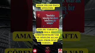 Özkan Sümer’in Unutulmayan Sözü:"FB, Haksızlığı Hak Kabullenmiş Bir Ku