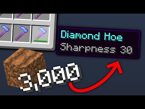 TapL - Minecraft UHC but every 100 BLOCKS you TILL, you gain a level of SHARPNESS...