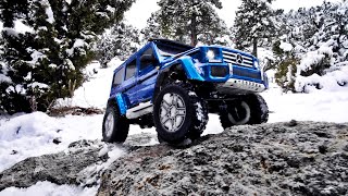 Радиоуправляемая модель краулер Traxxas TRX-4 Mercedes G 500 4WD 1к10 + кузов Black (TRA82096-4-BODYY)