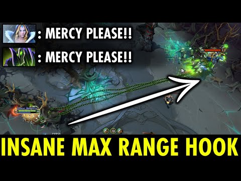 NEW PUDGE GOD!! INSANE MAX RANGE HOOK NO MERCY PUDGE 7.27d Patch Gameplay | Genius Pudge