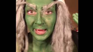 Grinch Makeup Tutorial after Special Treats