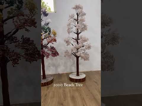 Seven Chakra Crystals Tree