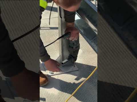 Armco Safety Barrier Installation