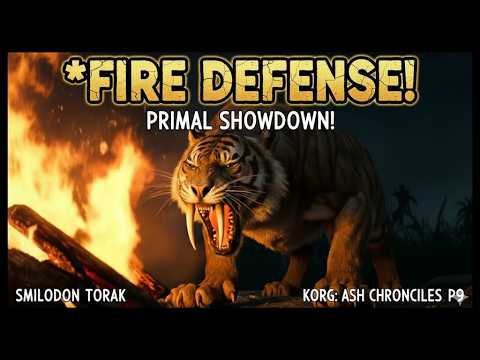 100,000 Years Ago |  RORIC's Final Duel! | Smilodon TORAK & ZAROK's Tribe Attack