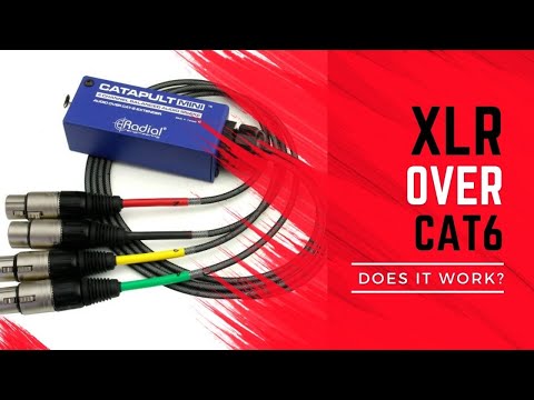 XLR Over CAT6 Cable?
