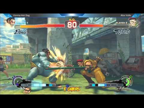 USF4 Vienna Hot Dog vs Alex Valle - Location Test
