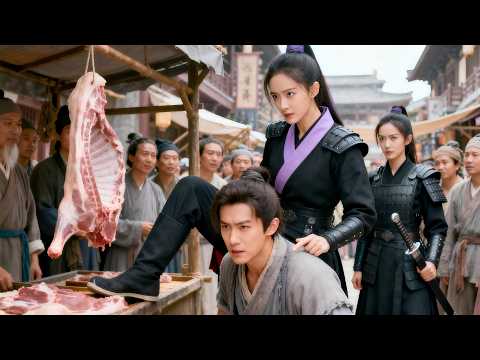 女恶霸當衆羞辱的豬肉小夥，竟是隱世十八年的武神！一招就让女恶霸吐血下跪，彻底打破女權主义 #熱門短劇 #逆襲  #chinese drama eng sub #eng sub full episode