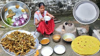 Santali Traditional Small Fish Pitha