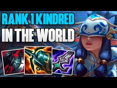RANK 1 KINDRED IN THE WORLD FULL GAMEPLAY! | CHALLENGER KINDRED JUNGLE GAMEPLAY | Patch 12.8 S12