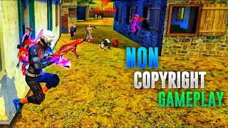 FREE FIRE NON COPYRIGHT GAMEPLAY   | FREE FIRE SOLO VS SQUAD NON COPYRIGHT   | FREE TO USE