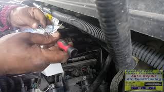 Easiest Way To Replace The Oil Pressure Sensor/Sending Switch, GMC Sierra. Codes P0521, P0523.