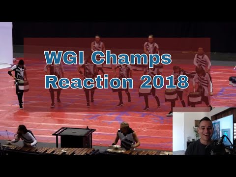 REACTION WGI WORLD CHAMPIONSHIPS 2018 | RCC RHYTHMX BROKEN CITY DRUMLINE