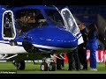 The sound of Leicester City owner's helicopter crash is caught on video from BT studio