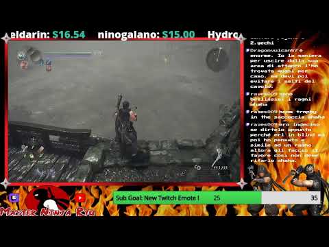 [ITA/ENG] Nioh 2 - Blind Run of the Master Ninja ! ( No Damage Bosses Incuded )