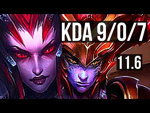 ELISE vs SHYVANA (JUNGLE) | 9/0/7, Legendary, 1.0M mastery | NA Diamond | v11.6