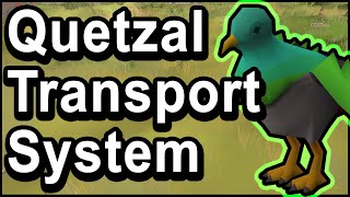 Quetzal Transport System OSRS - Unlocking All Landing Sites