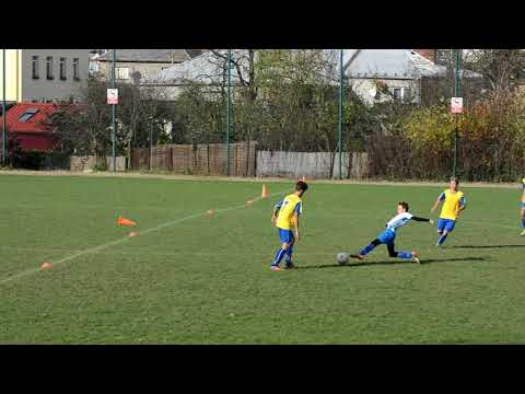 Fotbal-Sokol Hrabová 5.11.17. 10.Utkání Měs st.žáci proti Pustkovci,druhý poločas.