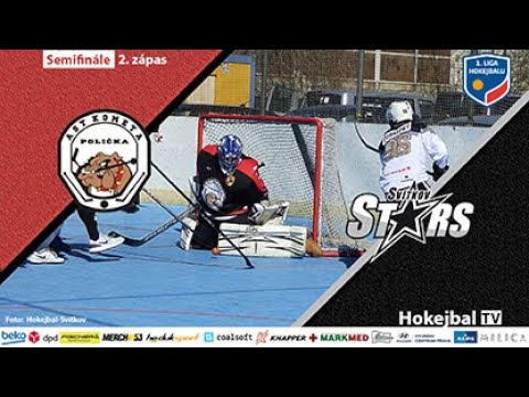 Highlights Play-off 1. Ligy hokejbalu - SK Kometa Polička vs. HBC Svítkov Stars Pardubice | 22.5. 22
