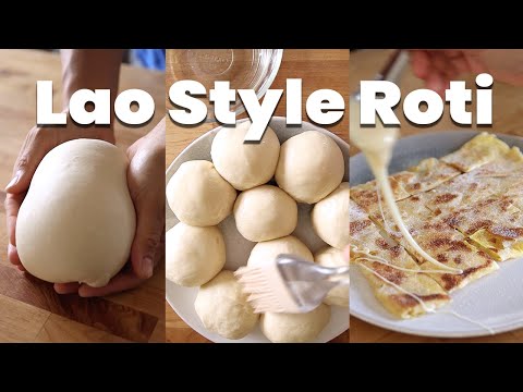 How to make Lao Style Roti