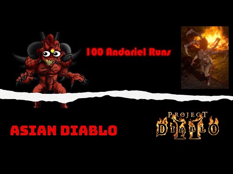 Project Diablo 2 - 100 Andariel Runs - Did it drop Shako?
