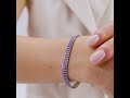 Třpytivý tenisový náhrdelník Choker Desideri BEIN021