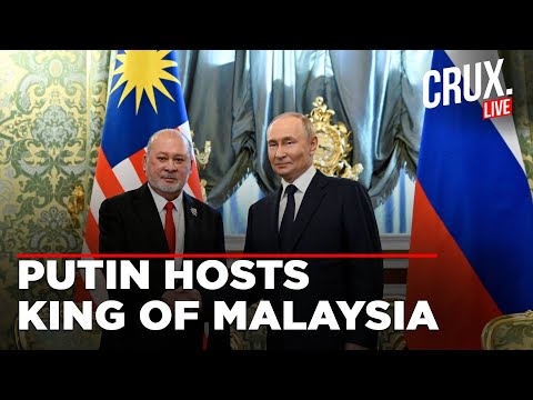 LIVE | Russia President Putin Holds Talks With Malaysia King Sultan Ibrahim Sultan In St Petersburg
