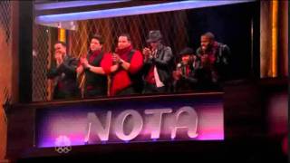 2nd Performance - The Beelzebubs - &quot;Right Round&quot; by Flo Rida - Sing Off - Series 1