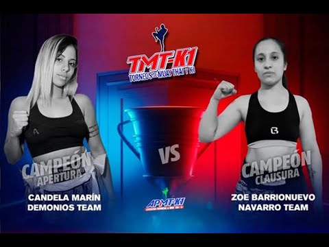 CANDELA MARIN VS ZOE BARRIONUEVO - TMTK1 FINALES