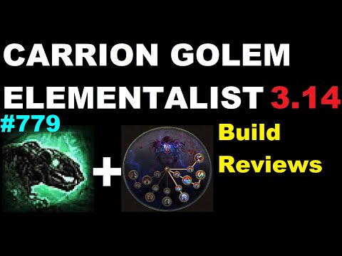 Carrion Golem Elementalist & Stone Viewer Build Reviews (How To Get More Damage, & Be Tankier) - 779