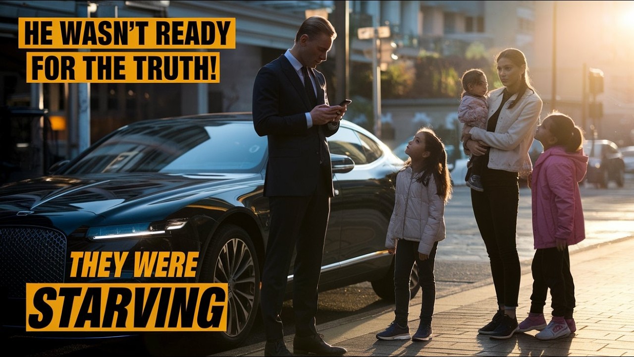 Wealthy Man Reunites with His Struggling Ex and Her Daughters—The Truth Shatters His World